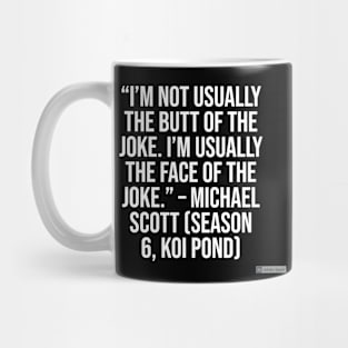 the office funny quote Mug